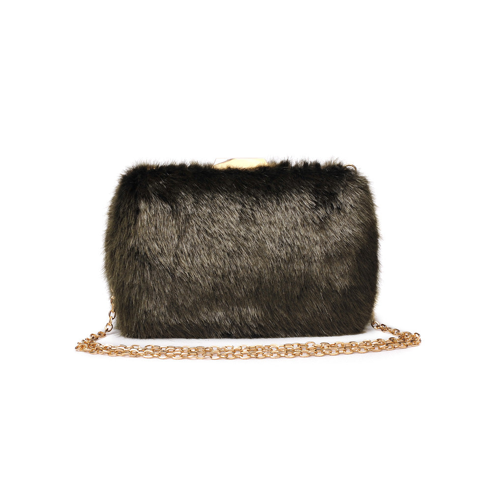Product Image of Urban Expressions Giovanna Clutch NA-840611154262 View 1 | Olive