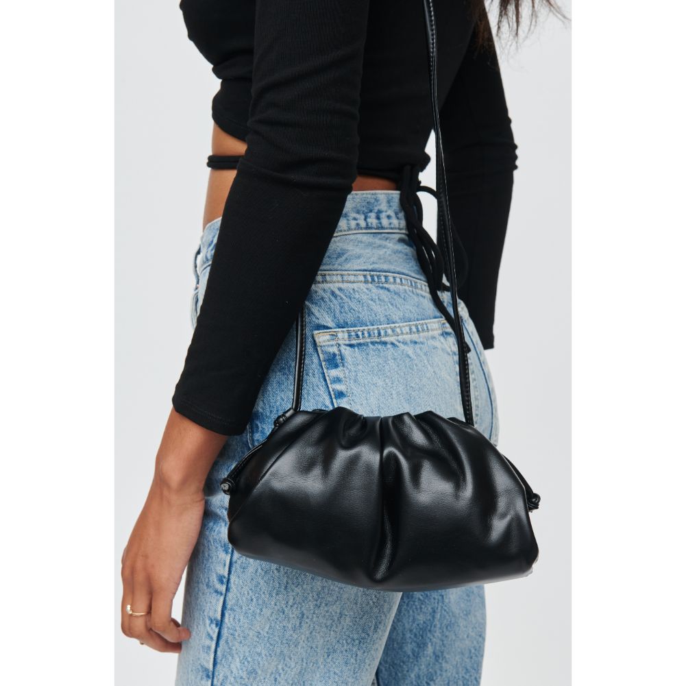 Woman wearing Black Urban Expressions Monica Crossbody 840611104908 View 1 | Black