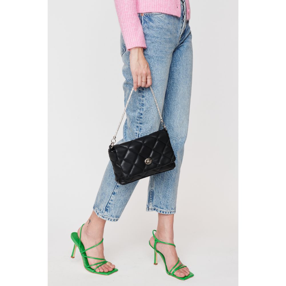 Woman wearing Black Urban Expressions Sierra Crossbody 840611104809 View 1 | Black