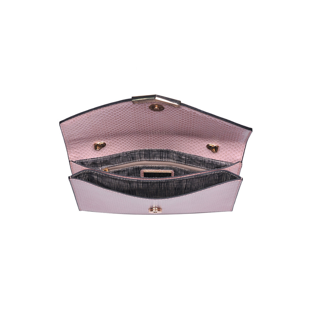 Product Image of Urban Expressions Harlow Snake Crossbody NA-840611159724 View 4 | Rose