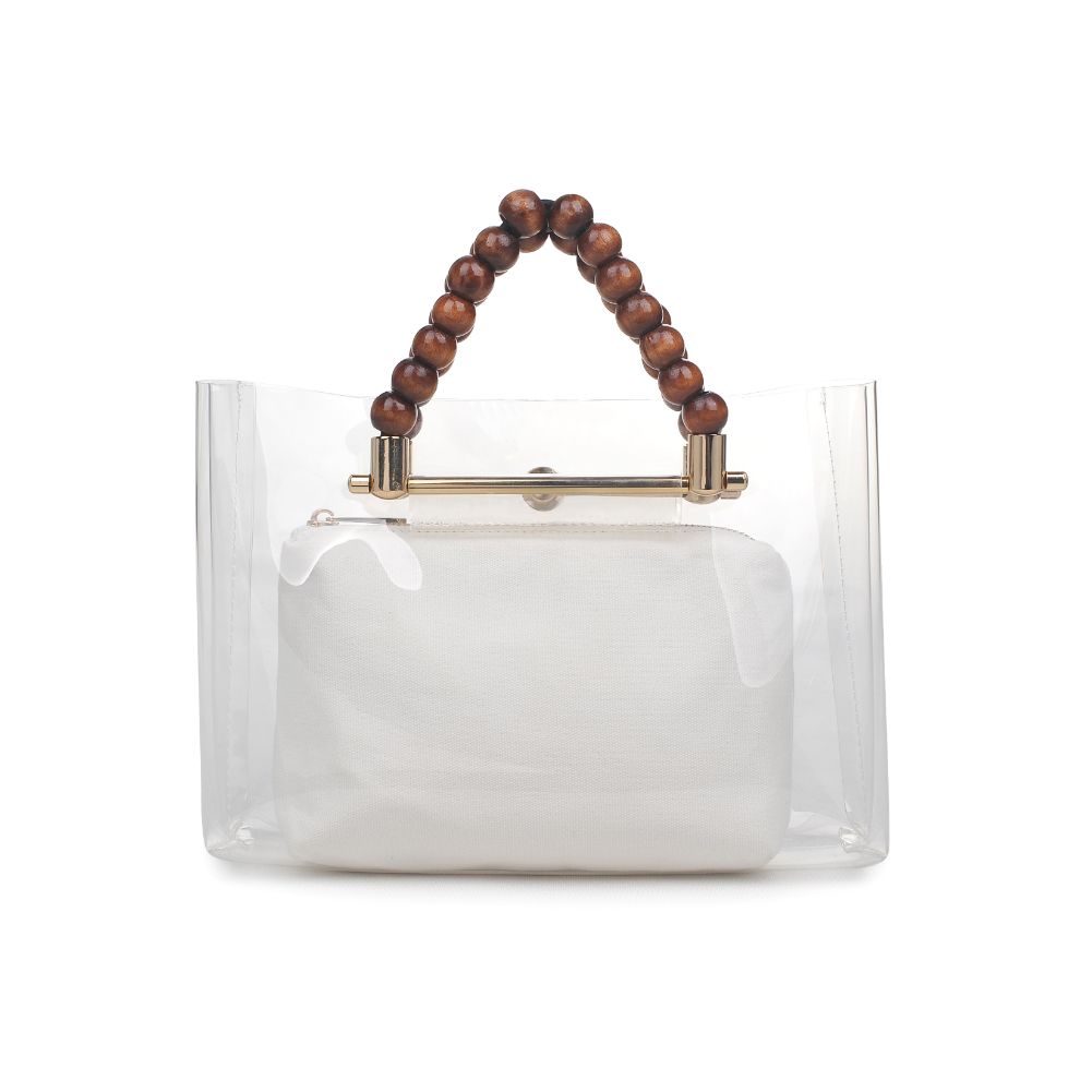 Product Image of Urban Expressions Arden Satchel 840611170408 View 1 | Beige