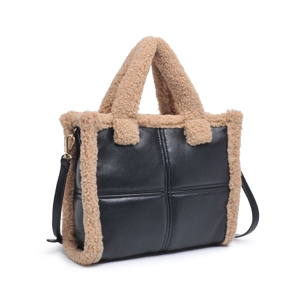 Product Image of Urban Expressions Cheviot Tote 840611101457 View 6 | Black