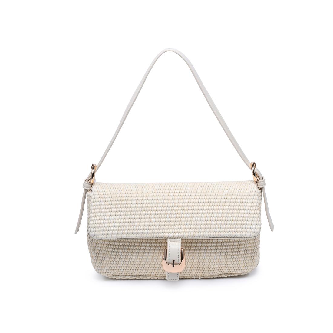 Urban Expressions Gloria - Straw Crossbody 840504205415 View 5 | Ivory