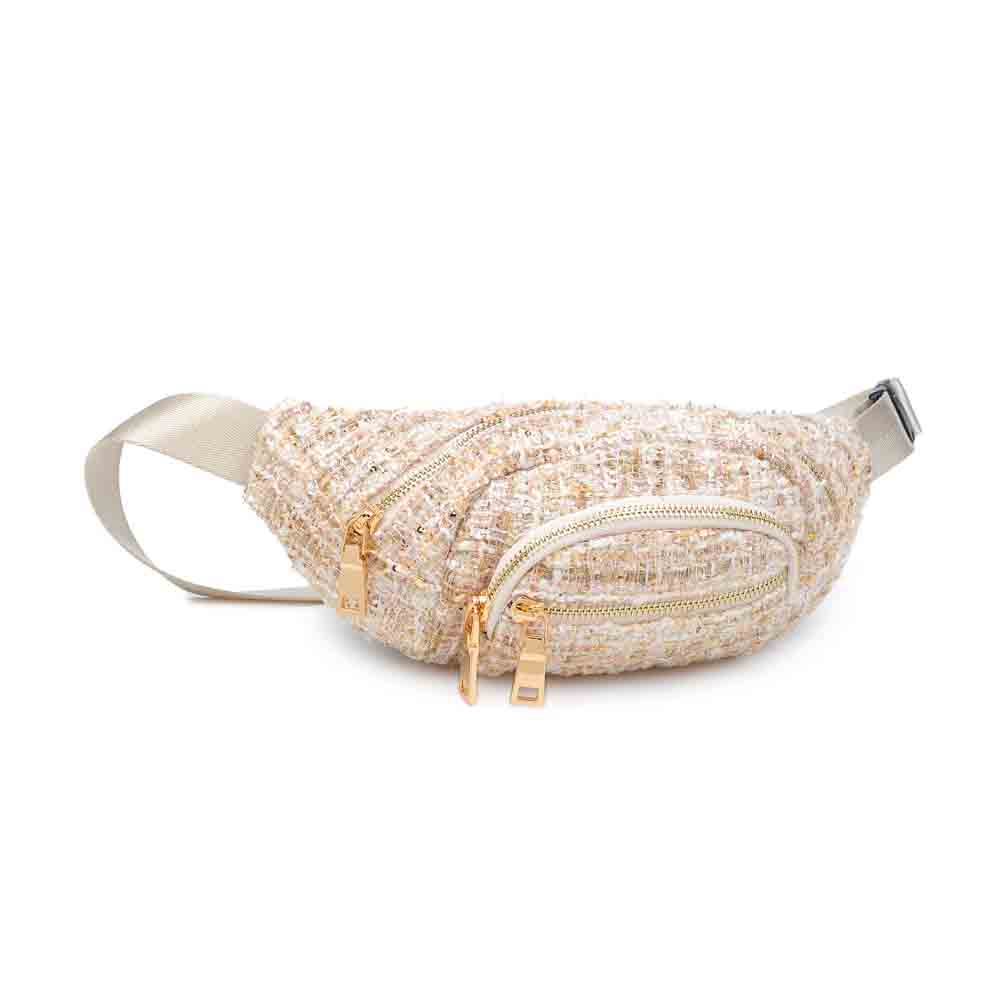 Product Image of Urban Expressions Dolly Belt Bag NA-840611147387 View 2 | Beige
