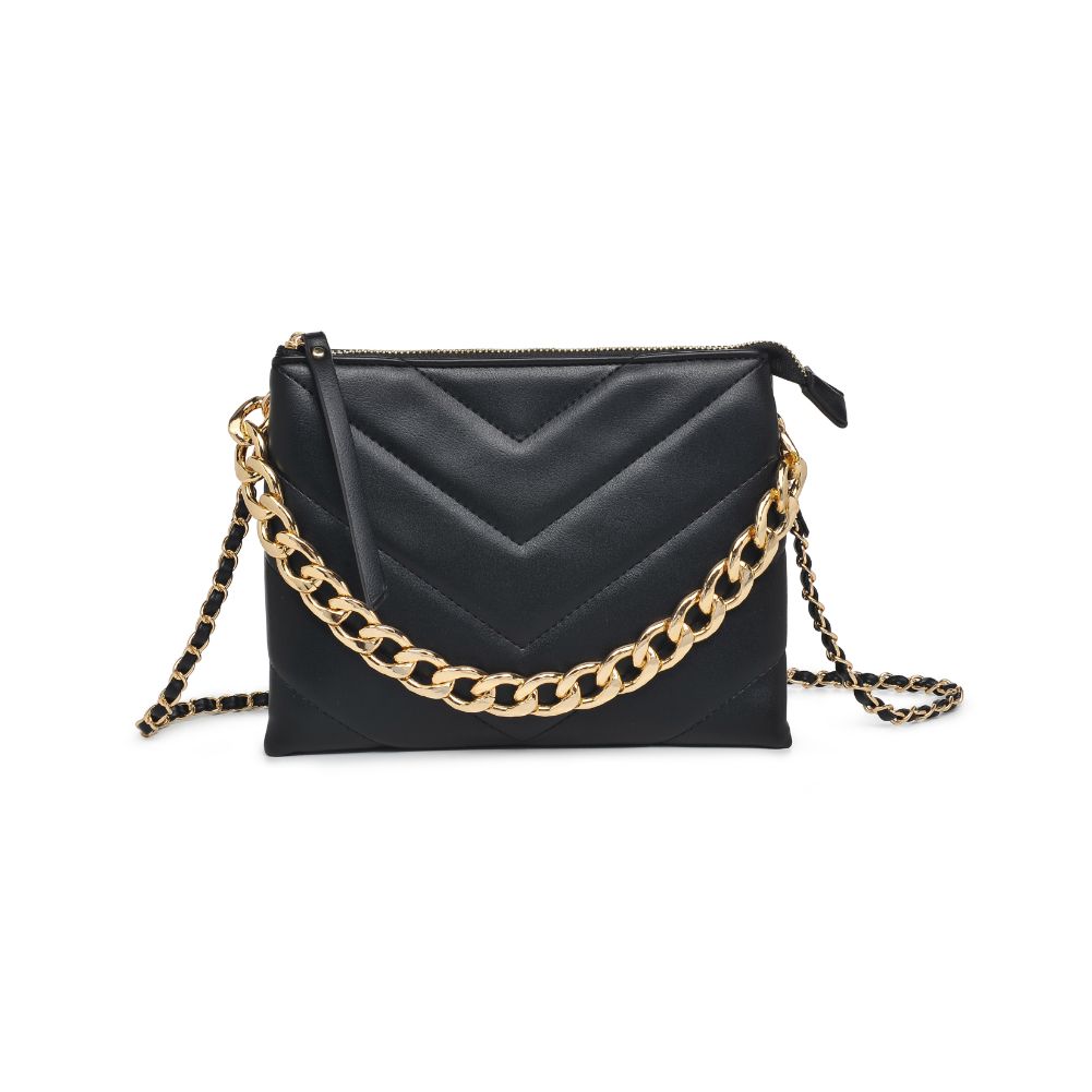 Product Image of Urban Expressions Andie Crossbody 818209015592 View 5 | Black