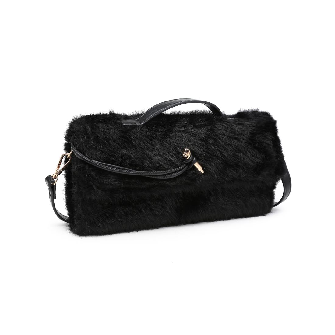 Urban Expressions Ada - Fur Crossbody 840504213397 View 2 | Black