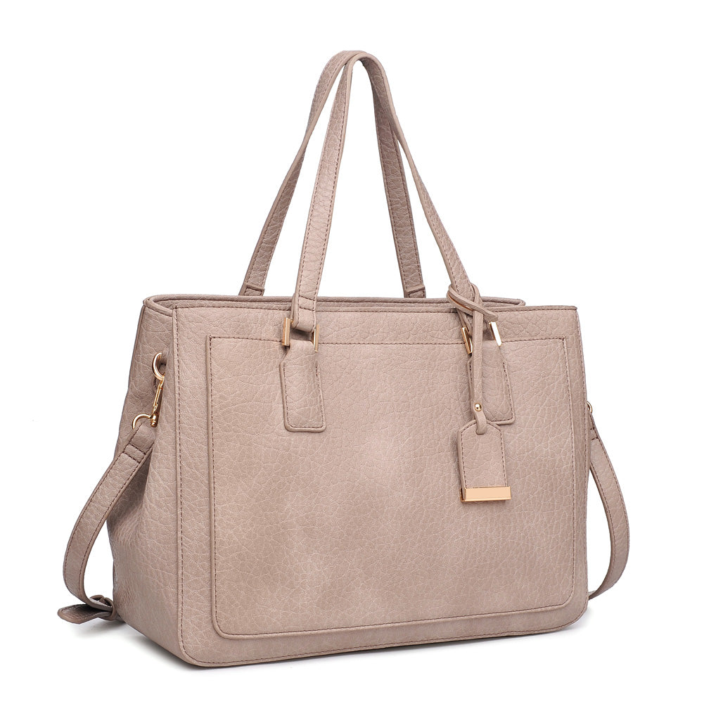 Product Image of Urban Expressions Banyan Satchel NA-840611153524 View 2 | Mushroom