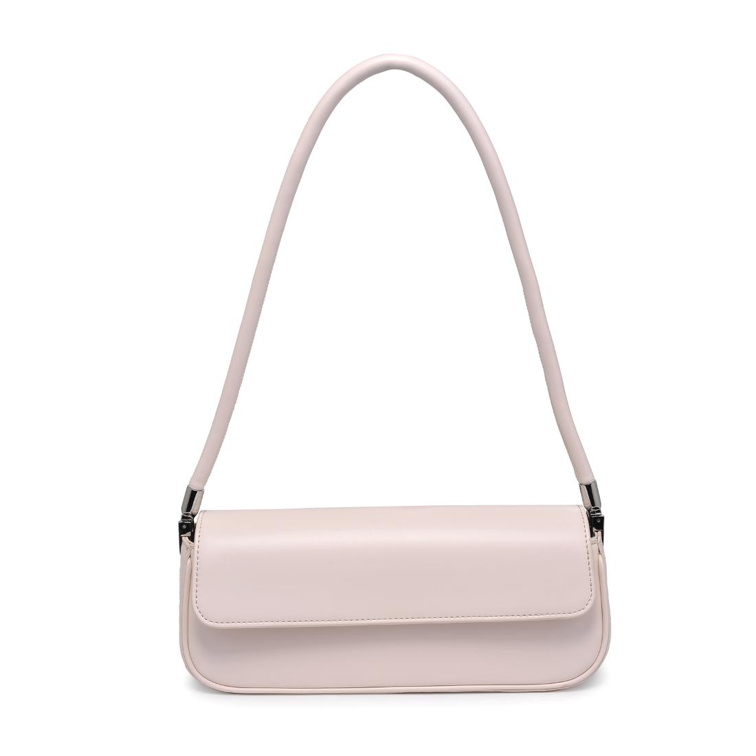 Woman wearing Ivory Urban Expressions Bailey Shoulder Bag 840611145970 View 5 | Ivory
