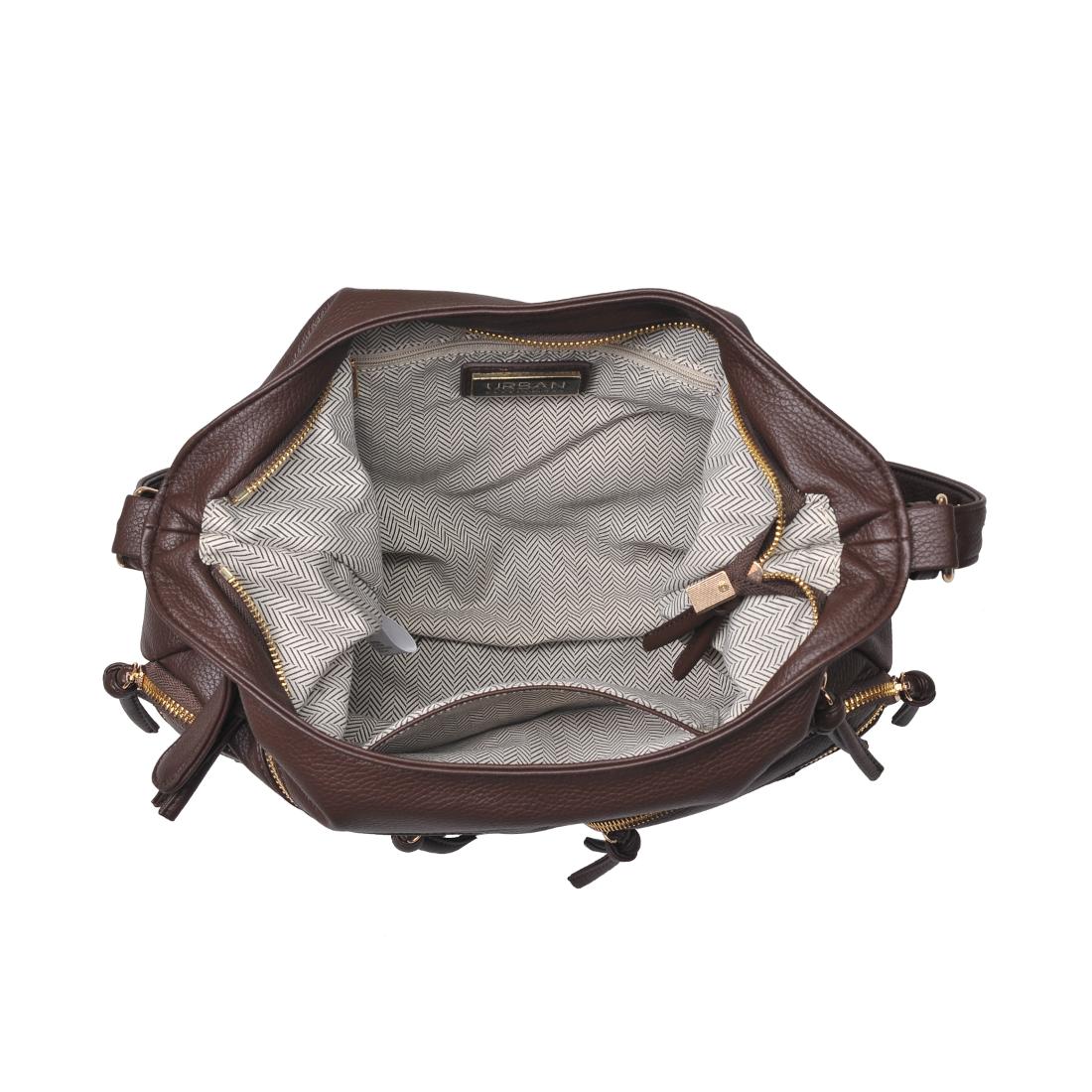 Product Image of Urban Expressions Christine Hobo 840611198969 View 4 | Chocolate