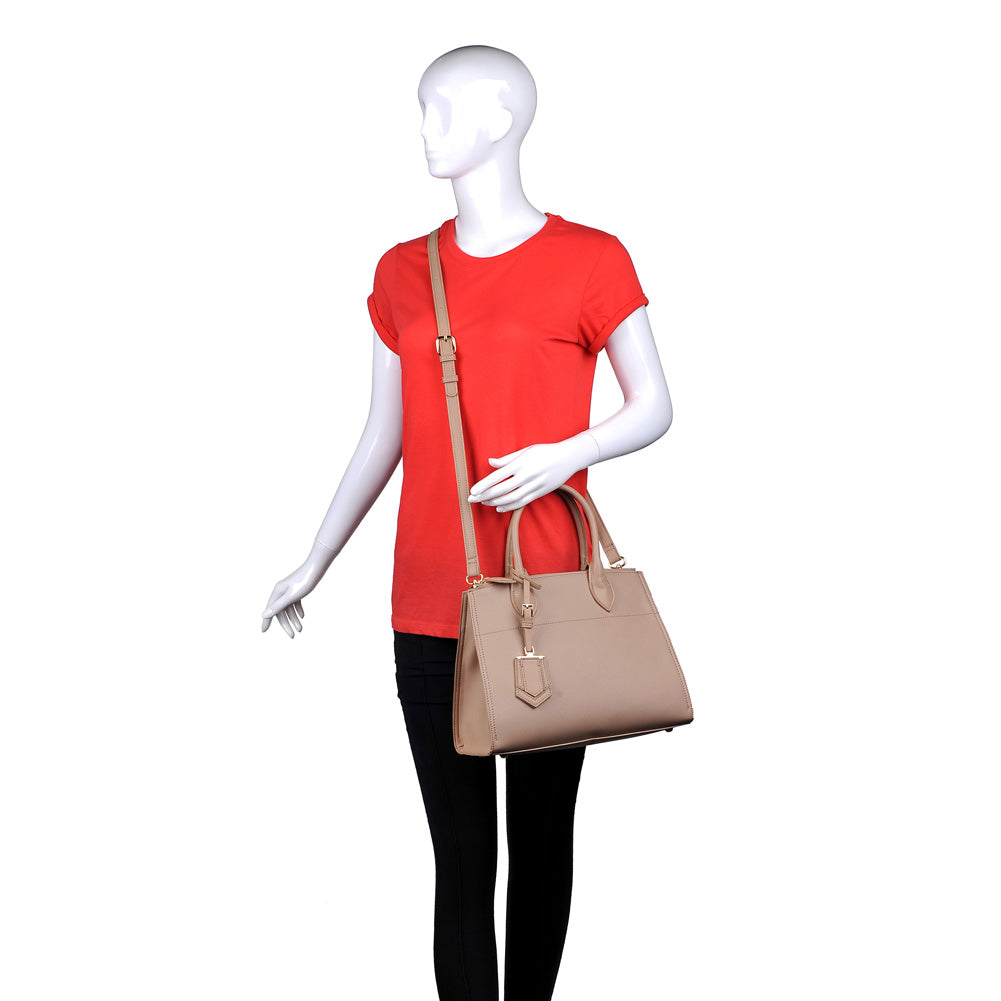 Product Image of Urban Expressions Cooper Satchel NA-840611153562 View 5 | Nude