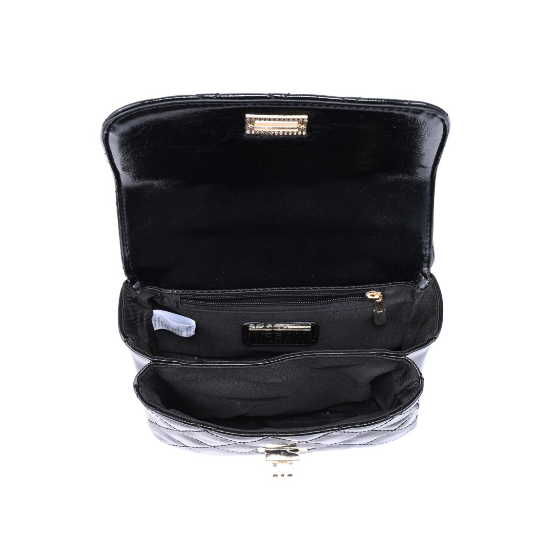 Woman wearing Black Urban Expressions Leo Crossbody 840504205040 View 9 | Black