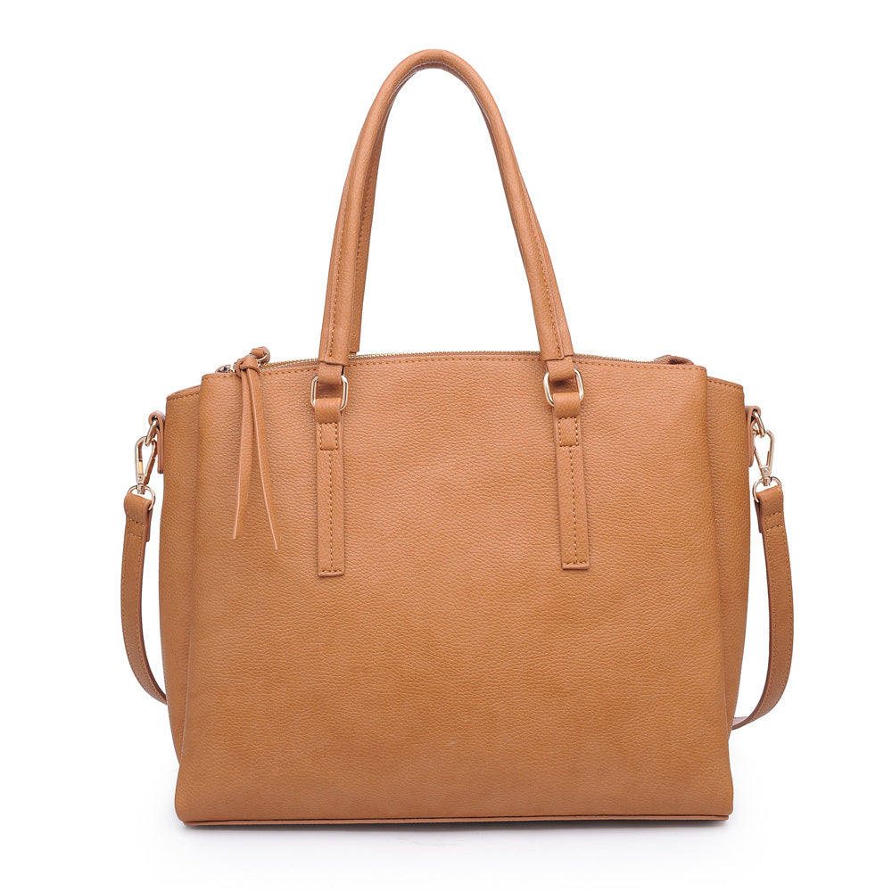 Product Image of Urban Expressions Lori Satchel NA-840611160171 View 1 | Tan