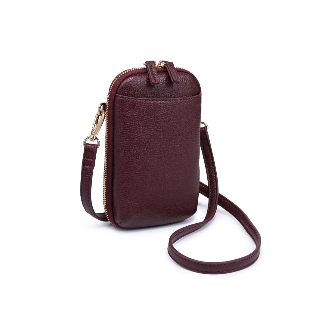Urban Expressions Karen Cell Phone Crossbody 840504212789 View 6 | Burgundy
