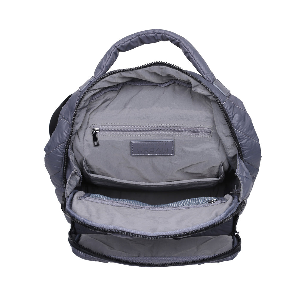 Product Image of Urban Expressions Grand Slam Backpack NA-840611162465 View 4 | Grey