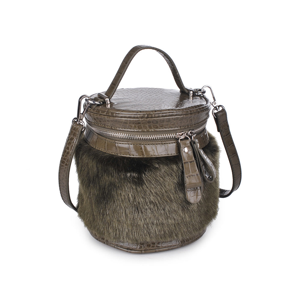 Woman wearing Olive Urban Expressions Fonda Crossbody NA-840611153982 View 6 | Olive