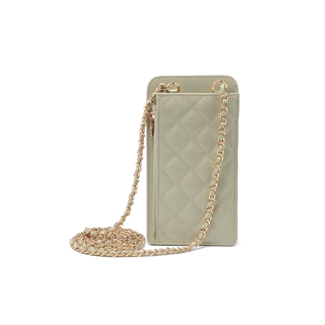 Woman wearing Sage Urban Expressions Brianna 2.0 Cell Phone Crossbody 840504203756 View 7 | Sage