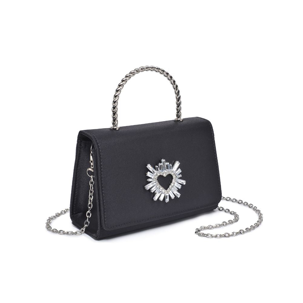 Product Image of Urban Expressions Marlene Evening Bag 840611190307 View 6 | Black