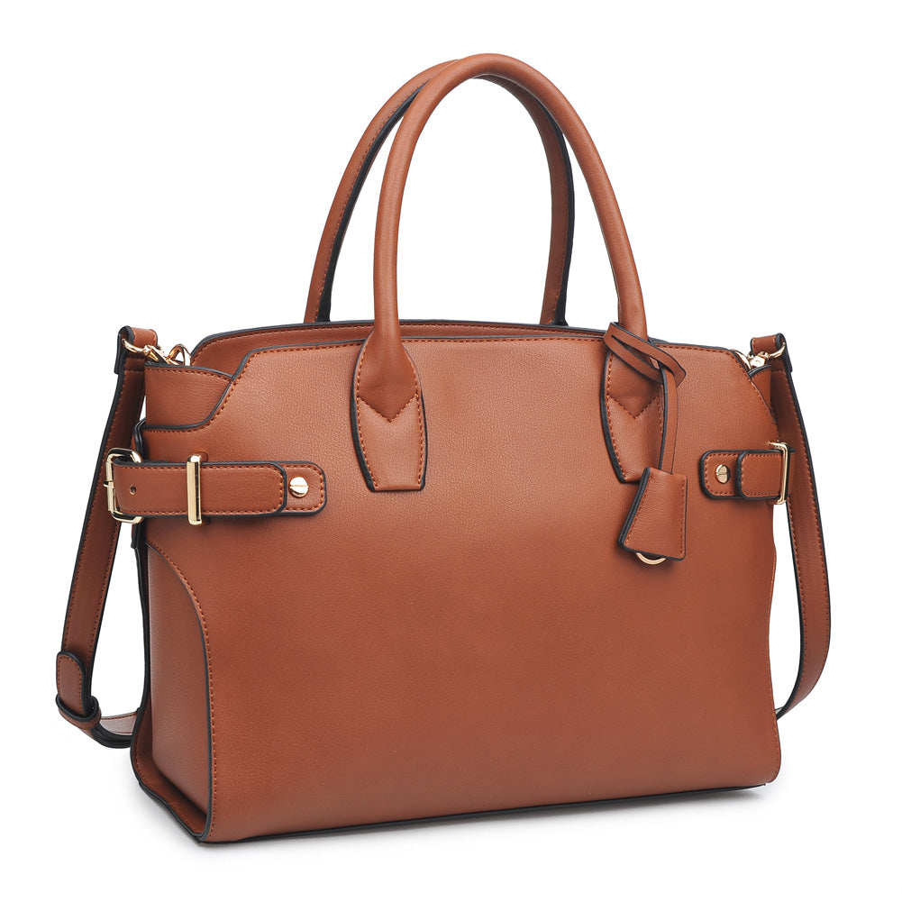 Product Image of Urban Expressions Layne Satchel NA-840611150233 View 2 | Cognac