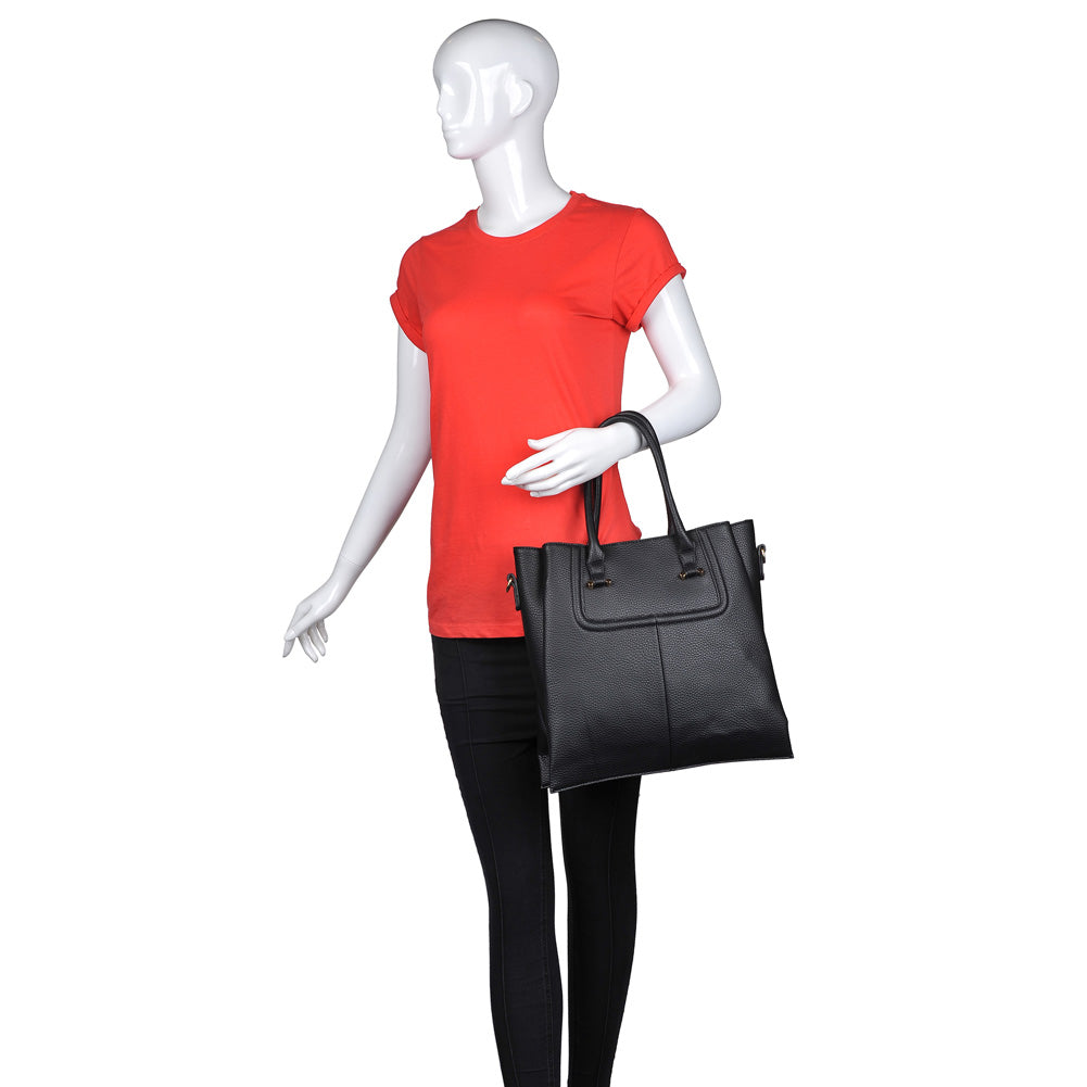 Product Image of Urban Expressions Dante Tote NA-840611150639 View 5 | Black