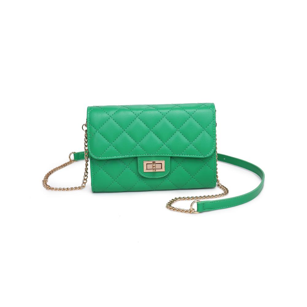 Product Image of Urban Expressions Winona Crossbody 840611131133 View 5 | Kelly Green