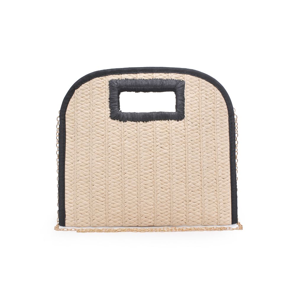 Product Image of Urban Expressions Lara Clutch 840611171924 View 1 | Beige Black
