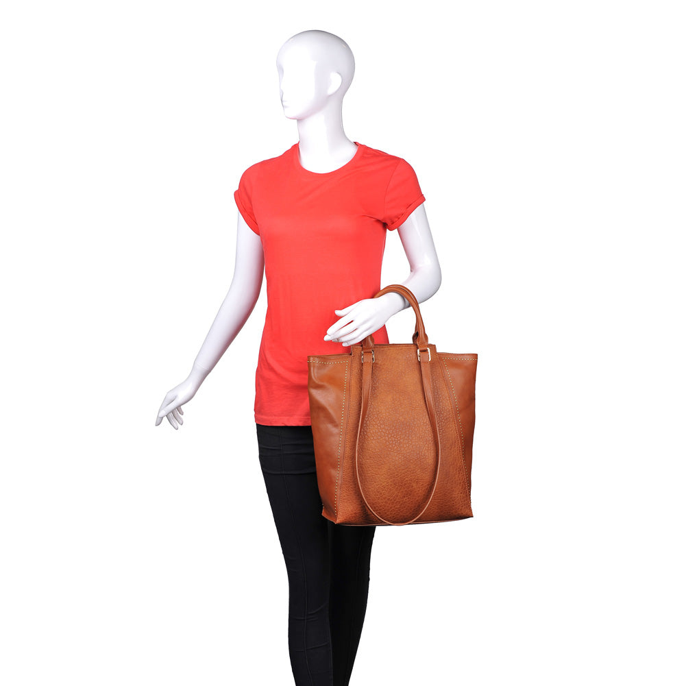 Product Image of Urban Expressions Memphis Tote NA-840611153869 View 5 | Tan