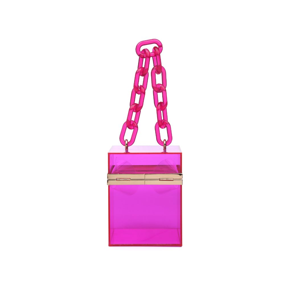 Product Image of Urban Expressions Cardi Evening Bag 840611167842 View 3 | Magenta