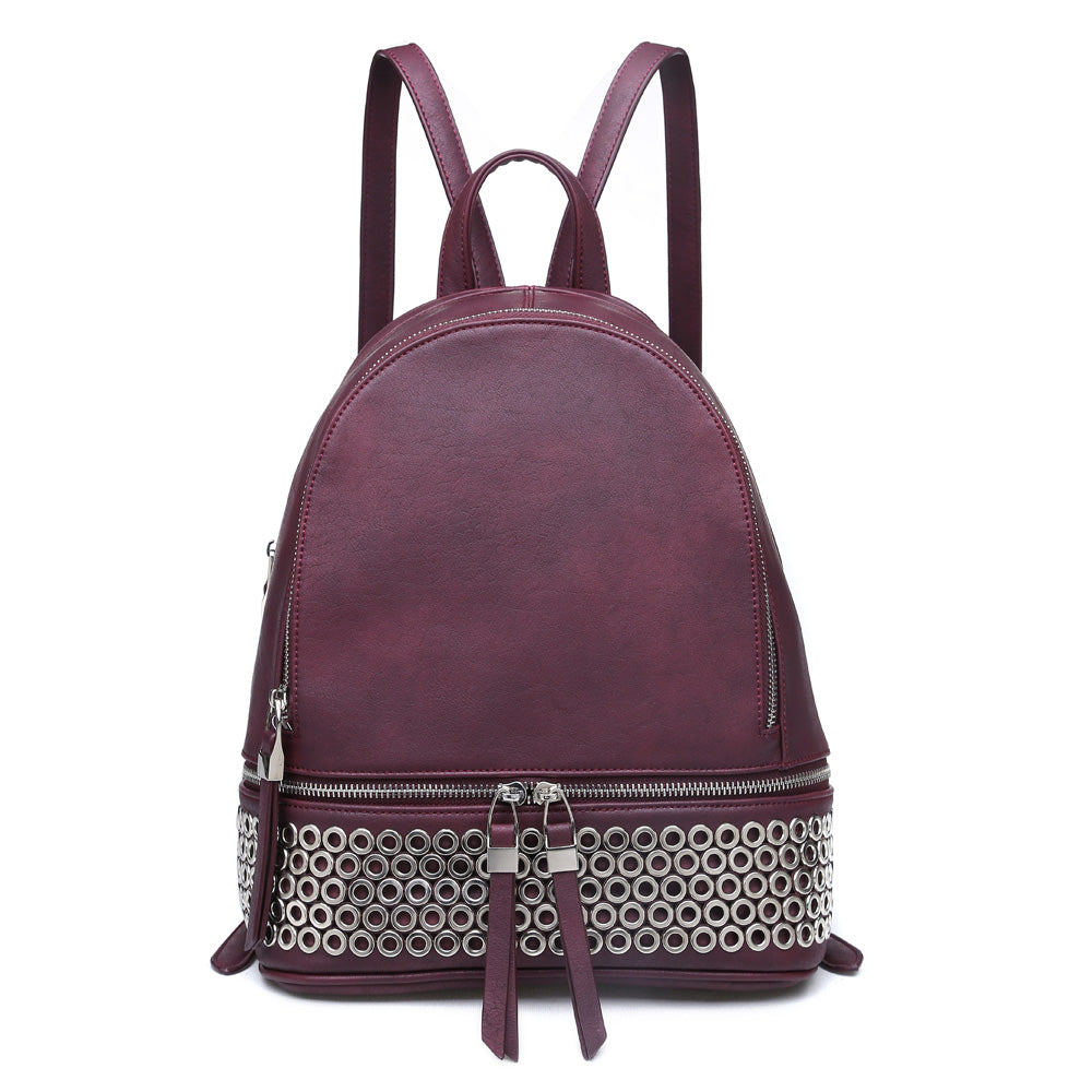 Product Image of Urban Expressions Boston Backpack 840611136480 View 1 | Bordeaux