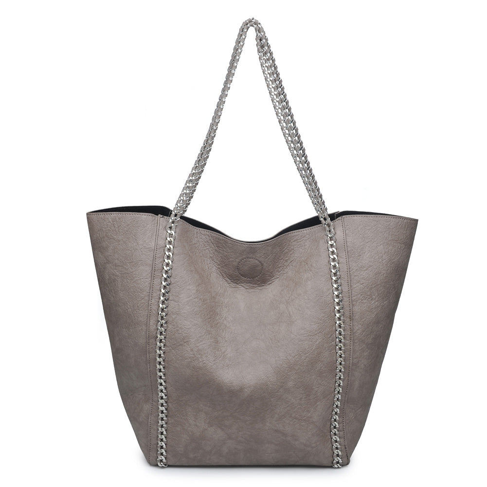 Product Image of Urban Expressions Matilda Tote NA-840611151469 View 3 | Ash