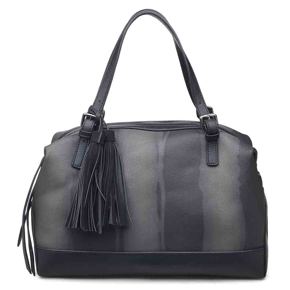 Woman wearing Black Urban Expressions Wilder Satchel 840611122520 View 5 | Black