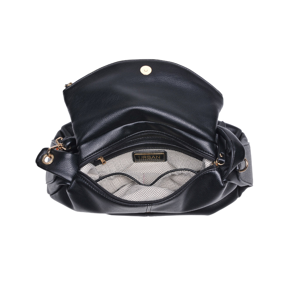 Product Image of Urban Expressions Layla Messenger 840611179012 View 8 | Black
