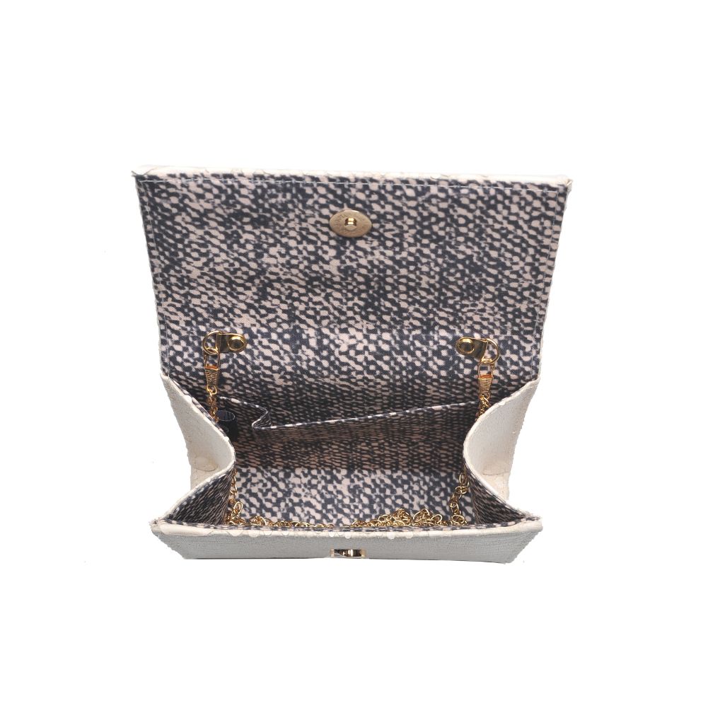 Product Image of Urban Expressions Posey Clutch 840611172006 View 4 | Cream