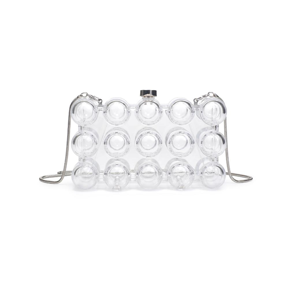 Urban Expressions Skye Evening Bag 840611124319 View 5 | Clear