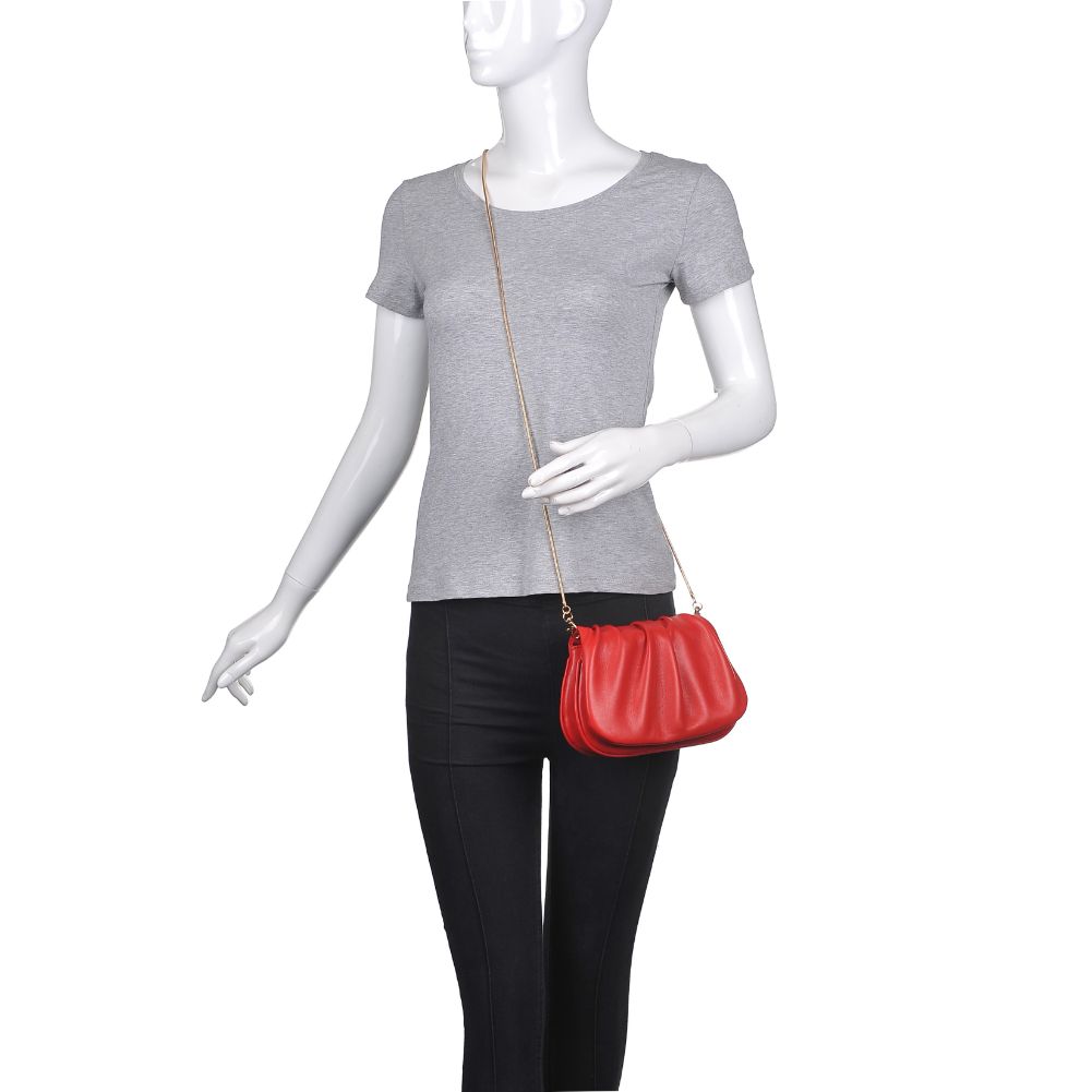 Product Image of Urban Expressions Fleur Clutch 840611171894 View 5 | Red
