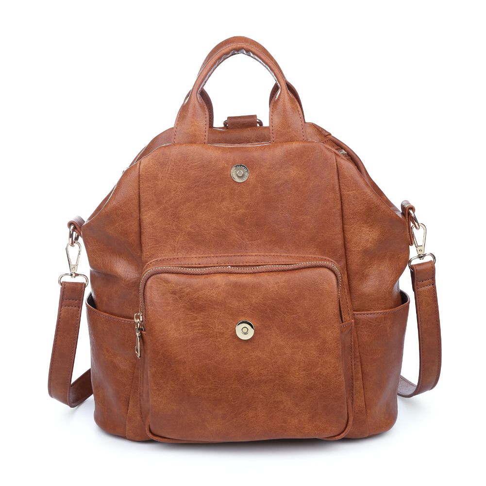 Product Image of Urban Expressions Jackson Backpack NA-840611163493 View 5 | Tan