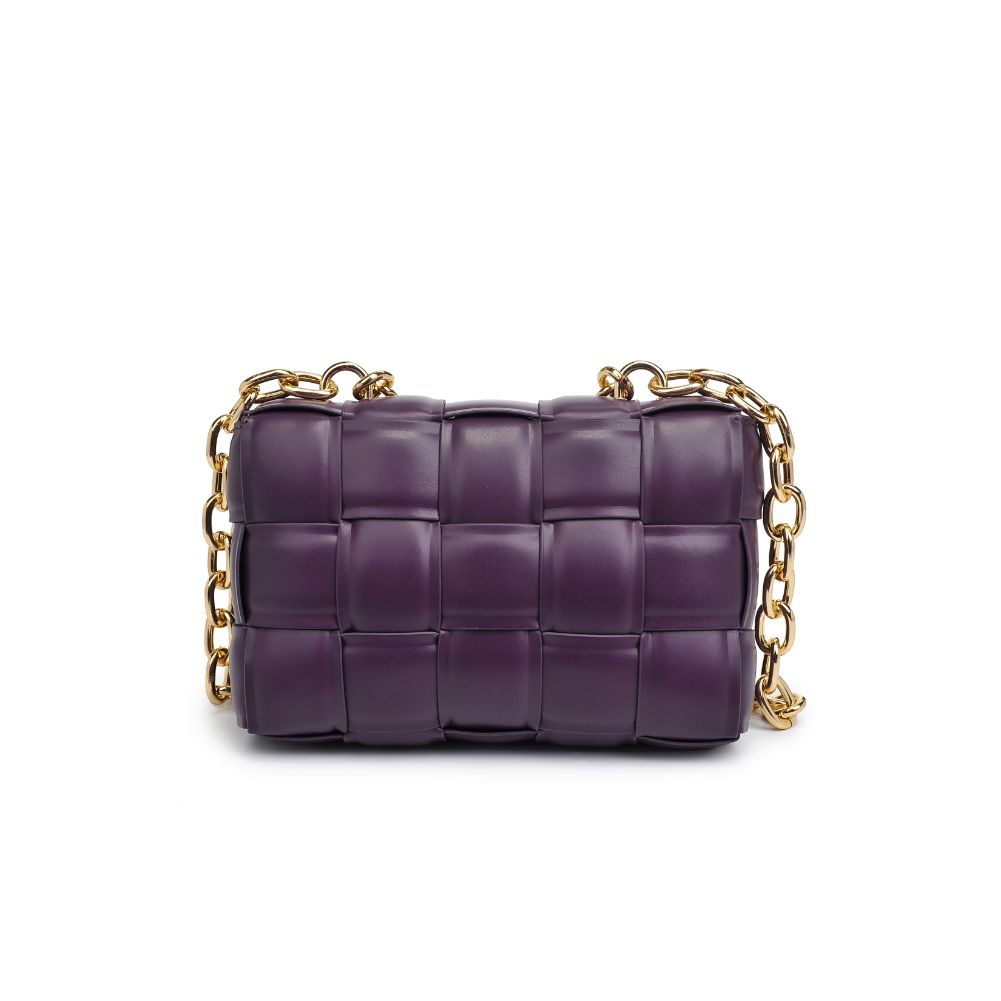 Product Image of Urban Expressions Ines Crossbody 818209012133 View 5 | Eggplant