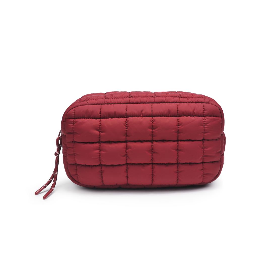 Urban Essentials Cloud Nine - Puffer Cosmetic & Travel Organizer Pouch 840611197719 View 5 | Burgundy
