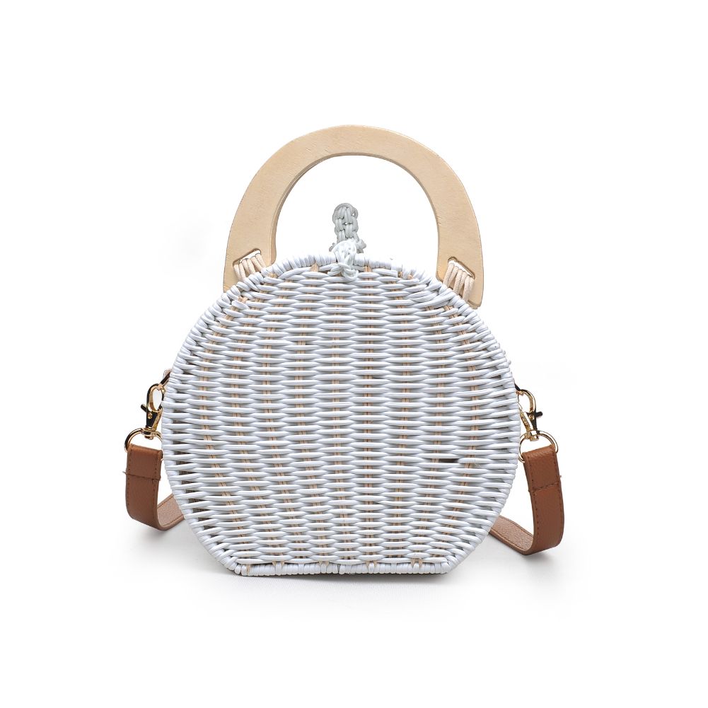 Product Image of Urban Expressions Nice Crossbody 840611169136 View 3 | White