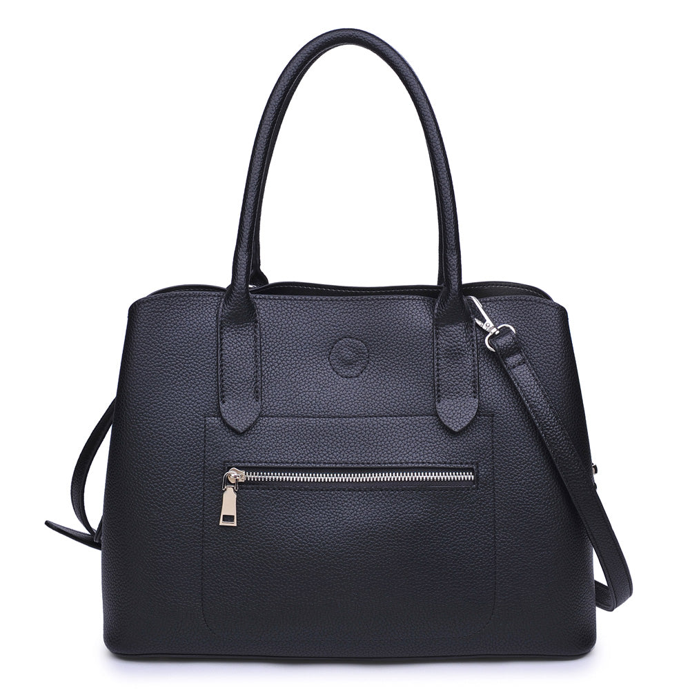 Product Image of Urban Expressions Arlette Satchel NA-840611138989 View 3 | Black
