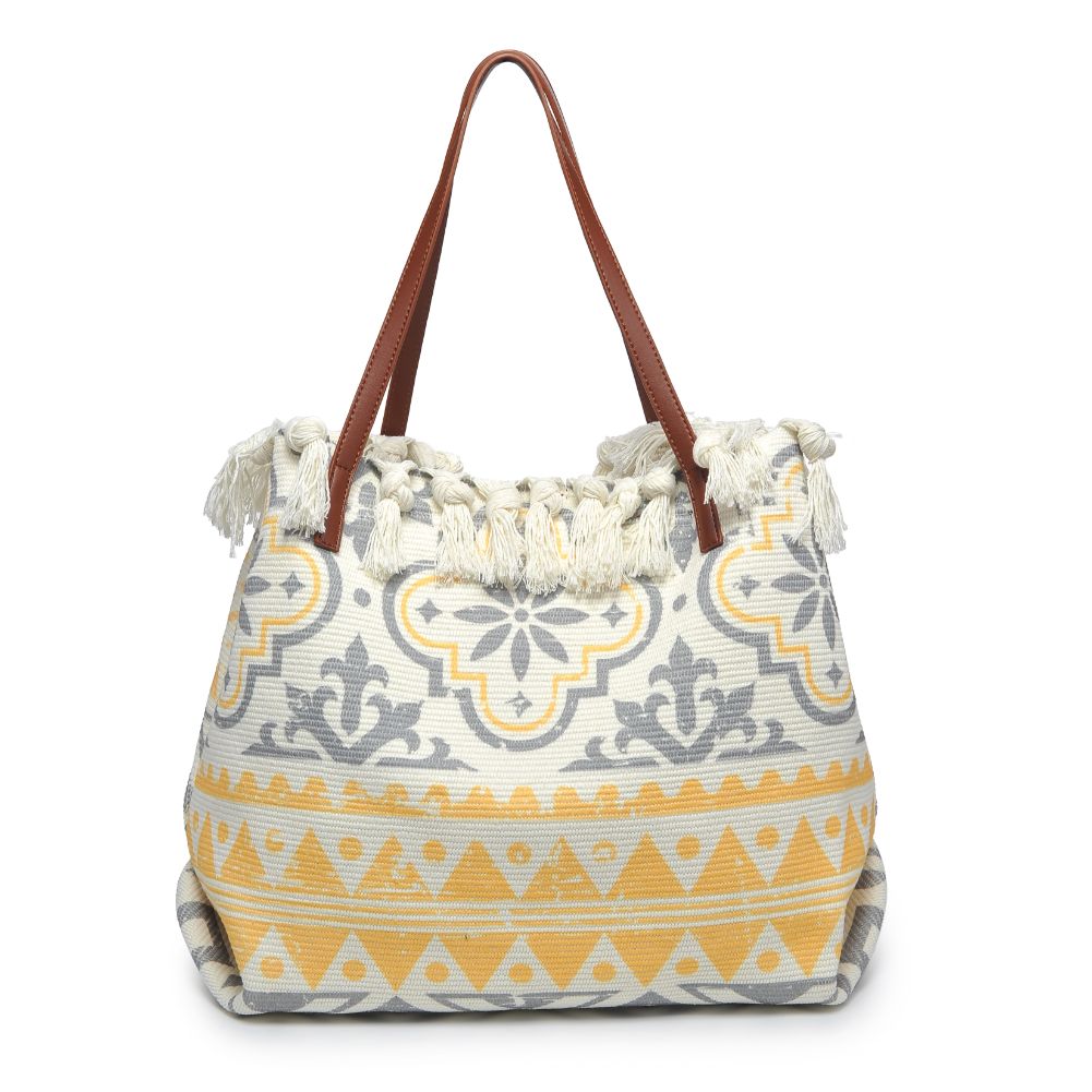 Product Image of Urban Expressions Lupita Tote 818209017978 View 7 | Grey