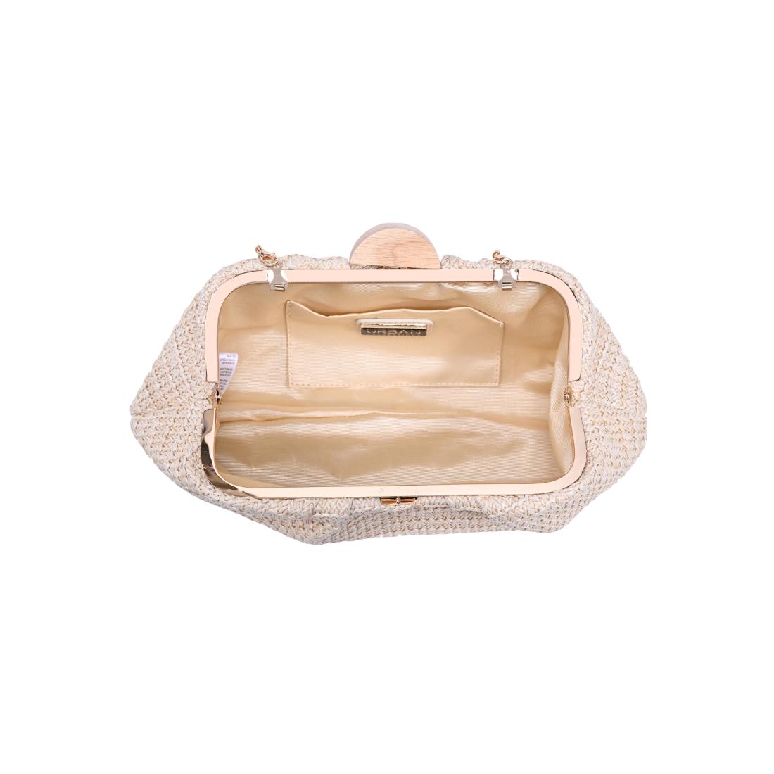 Woman wearing Natural Urban Expressions Dorothea Clutch 840504204302 View 9 | Natural