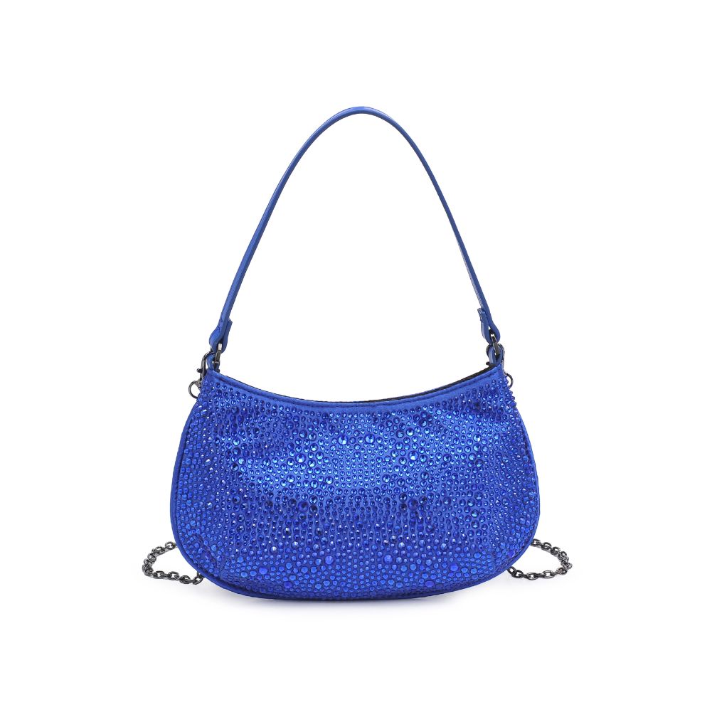 Woman wearing Blue Urban Expressions Simone Evening Bag 840611113887 View 5 | Blue