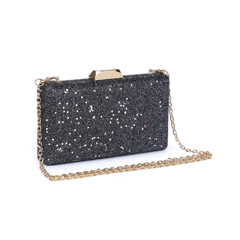 Product Image of Urban Expressions Flora Confetti Evening Bag NA-840611157003 View 2 | Black