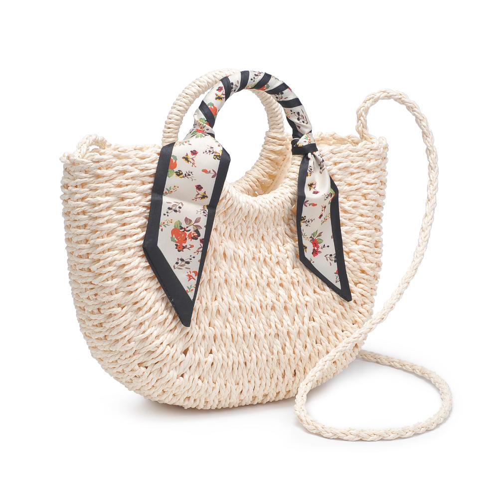 Product Image of Urban Expressions Olivia Tote 840611191168 View 6 | Ivory