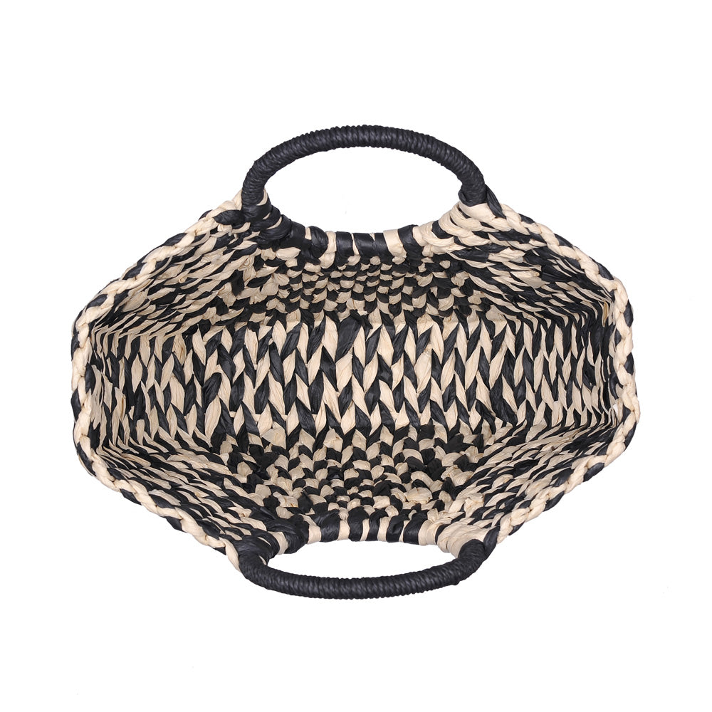 Product Image of Urban Expressions St. Barts Satchel NA-840611162120 View 4 | Black White