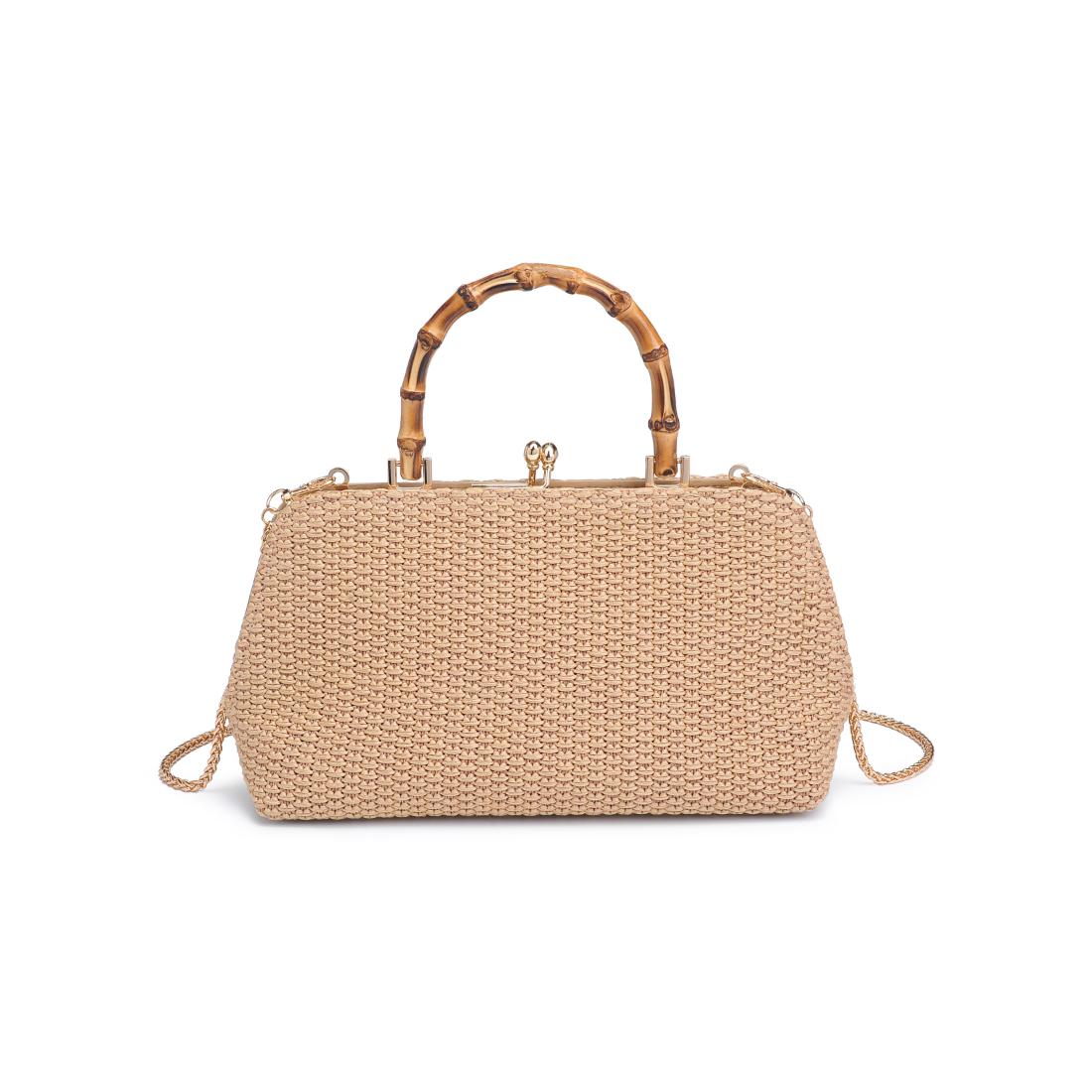 Product Image of Urban Expressions Lucy - Straw Crossbody 840611154378 View 5 | Natural