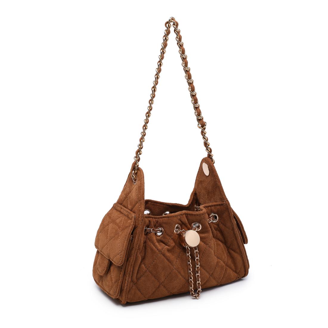 Urban Expressions Royalty Shoulder Bag 840504213489 View 2 | Cognac