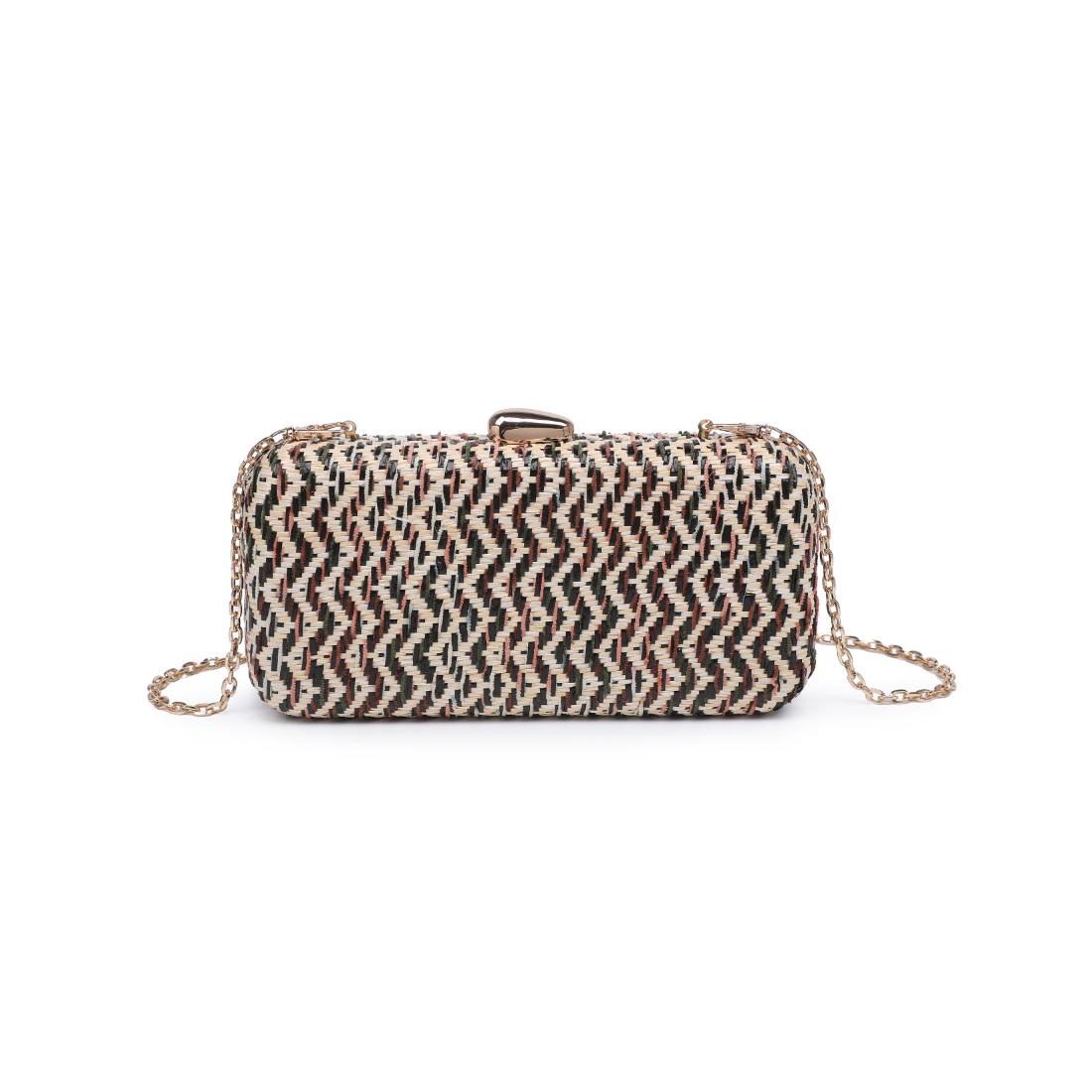Woman wearing Green Multi Urban Expressions Valentina Evening Bag 840504206504 View 7 | Green Multi