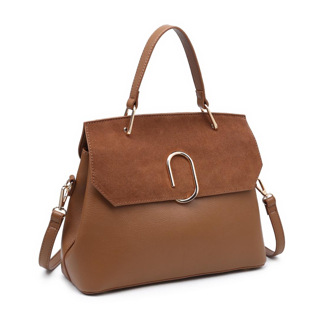 Urban Expressions Nico Satchel 840504213823 View 2 | Cognac