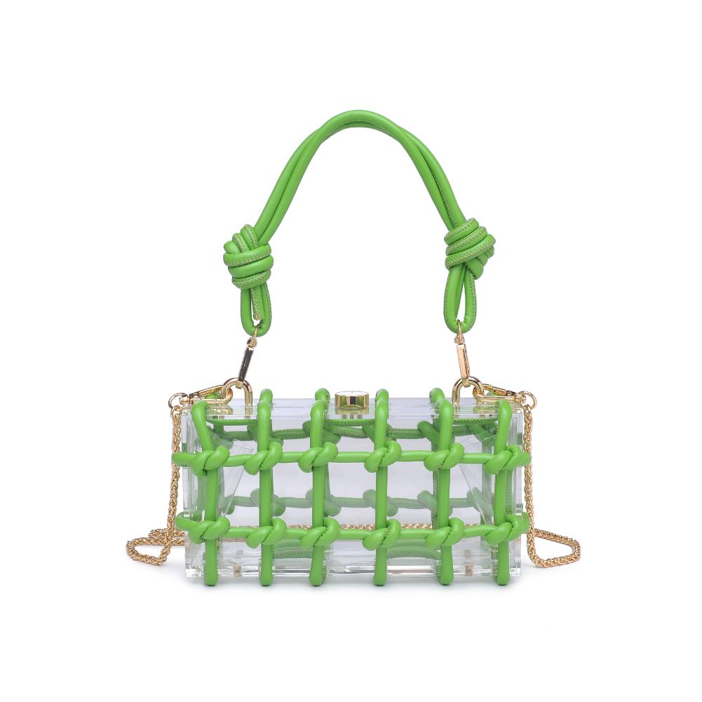 Woman wearing Citron Urban Expressions Mavis Evening Bag 840611191670 View 7 | Citron